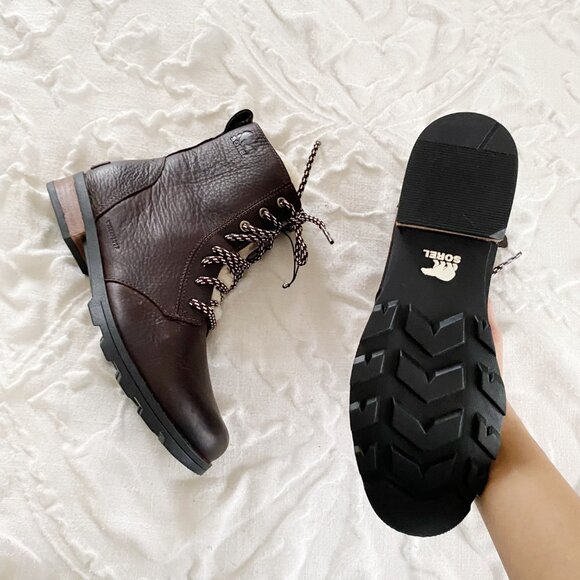 Sorel Emelie Lace Cozy Boot Size 7.5 New - Picture 7 of 10